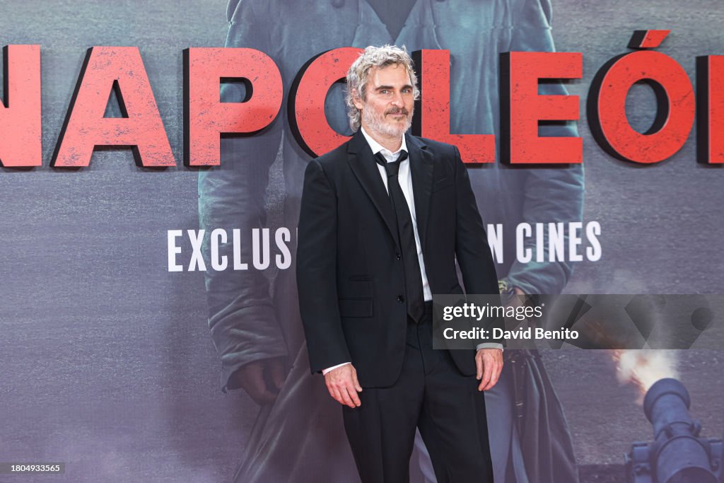 Ridley Scott Attends "Napoleon" Madrid Premiere