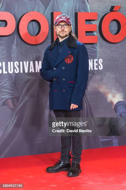 Santiago Segura attends the Madrid premiere "Napoleon" at Museo Nacional del Prado on November 20, 2023 in Madrid, Spain.