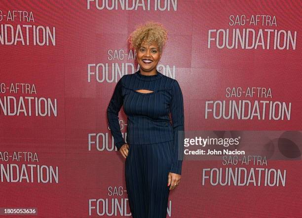 Cori Murray attends SAG-AFTRA Foundation Conversations - "American Fiction" with Sterling K. Brown at SAG-AFTRA Foundation Robin Williams Center on...