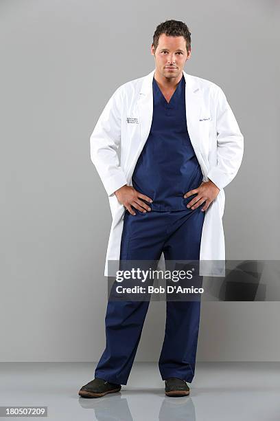 Walt Disney Television via Getty Images's "Grey's Anatomy" stars Justin Chambers as Dr. Alex Karev.