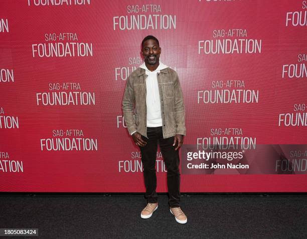 Sterling K. Brown attends SAG-AFTRA Foundation conversations, "American Fiction" with Sterling K. Brown at SAG-AFTRA Foundation Robin Williams Center...