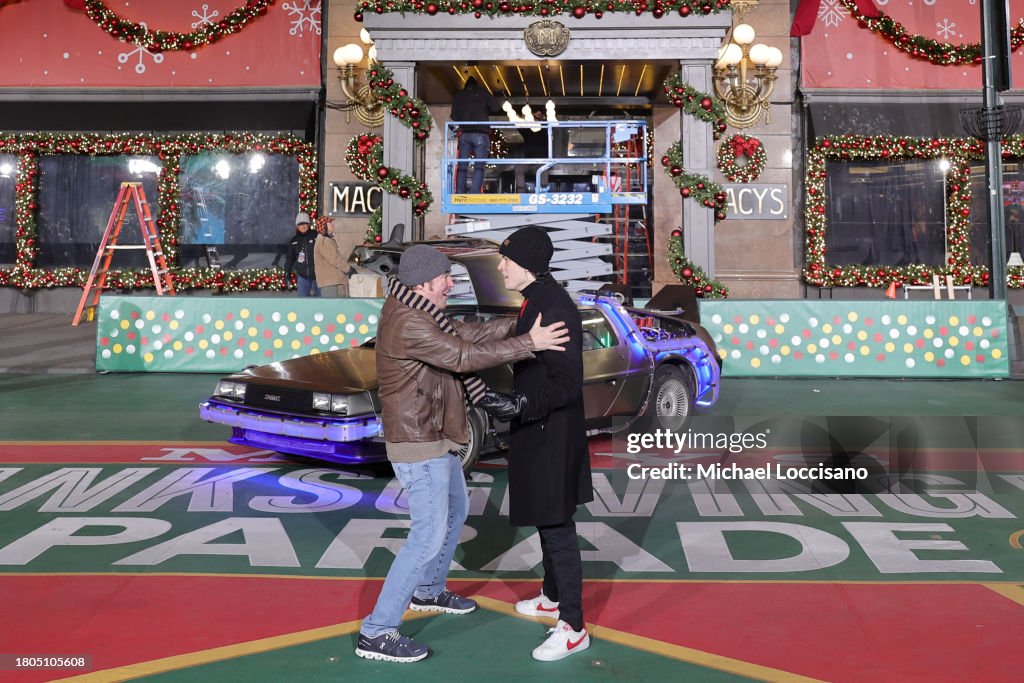 97th Macy's Thanksgiving Day Parade Rehearsals - Day 1