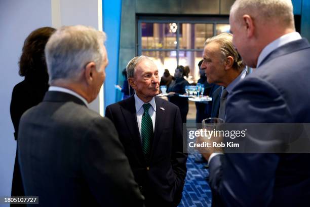 Michael Bloomberg attends Lincoln Center's Fall Gala honoring James G. Dinan at David Geffen Hall on November 20, 2023 in New York City.