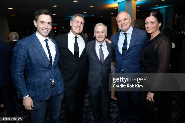 James G. Dinan and guests attend Lincoln Center's Fall Gala honoring James G. Dinan at David Geffen Hall on November 20, 2023 in New York City.