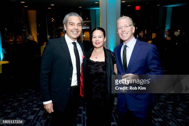 Guests attend Lincoln Center's Fall Gala honoring James G. Dinan at David Geffen Hall on November 20, 2023 in New York City.