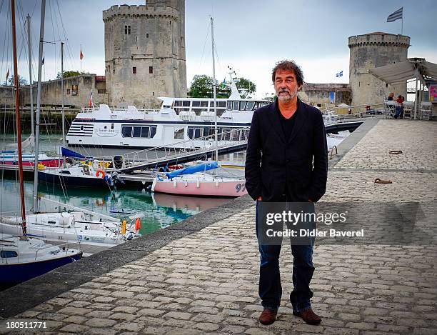 Olivier Marshal poses during the photocall of 'Vaugand' at 15th Festival of TV Fiction on September 13, 2013 in La Rochelle, France.