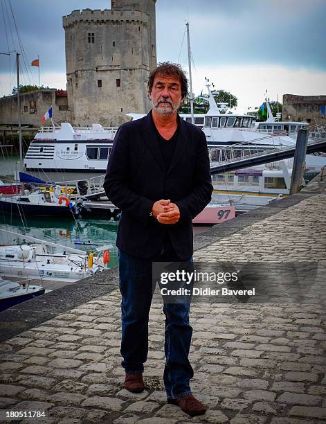 Olivier Marshal poses during the photocall of 'Vaugand' at 15th Festival of TV Fiction on September 13, 2013 in La Rochelle, France.