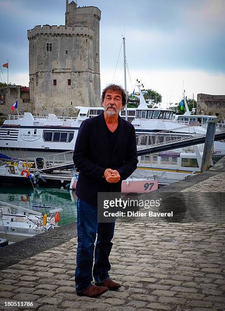Olivier Marshal poses during the photocall of 'Vaugand' at 15th Festival of TV Fiction on September 13, 2013 in La Rochelle, France.