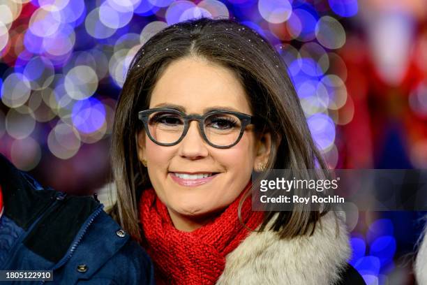 Jessica Tarlov hosts the Fox News 4th annual all-American Christmas Tree lighting at Fox News Channel Studios on November 20, 2023 in New York City.