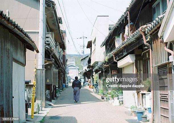 wakimachi street - tokushima prefecture stock pictures, royalty-free photos & images