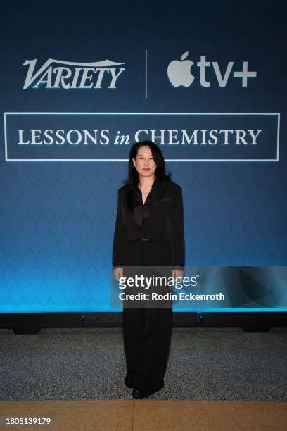 Miho Suzuki attends Variety And Apple TV+ "Lessons In Chemistry" Screening, Q&A And Reception at Linwood Dunn Theater on November 20, 2023 in Los...