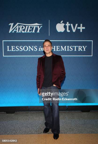 Carlos Rafael Rivera attends Variety And Apple TV+ "Lessons In Chemistry" Screening, Q&A And Reception at Linwood Dunn Theater on November 20, 2023...