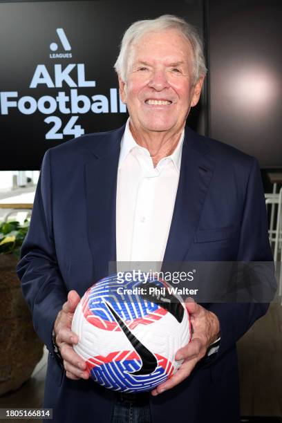 Bill Foley, general partner of the global multi club football operator Black Knight Football Club during a A-Leagues Media Conference at Somm, Shed...