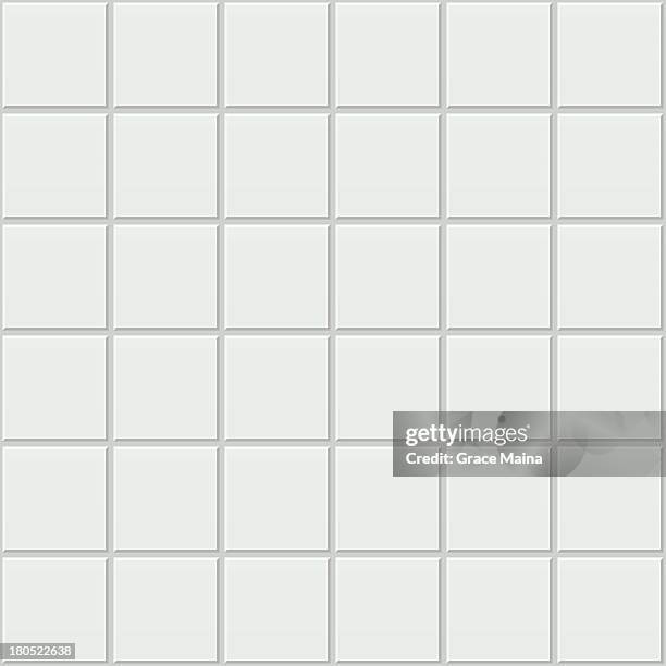 bathroom tiles - vector - tiled floor stock illustrations