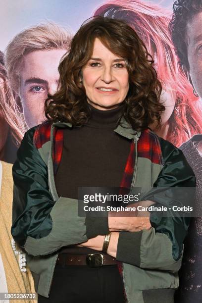 Valerie Lemercier attends the"L'Arche De Noe" Premiere at UGC Cine Cite Bercy on November 20, 2023 in Paris, France.