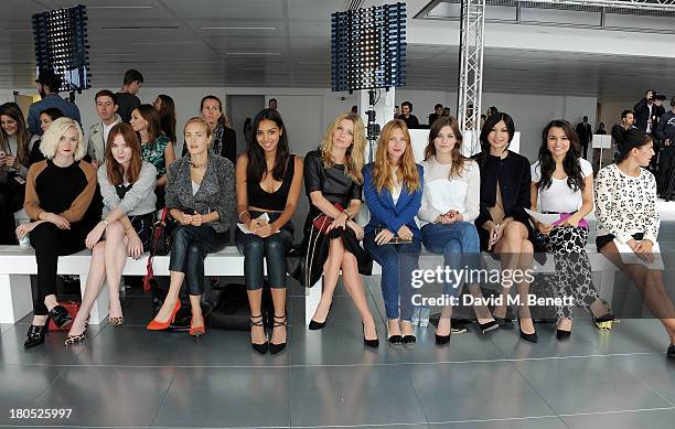 Portia Freeman, Angela Scanlon, Polly Morgan, Arlissa, Annabelle Wallis, Josephine de la Baume, Amber Anderson, Gemma Chan, Samantha Barks and Nadia...