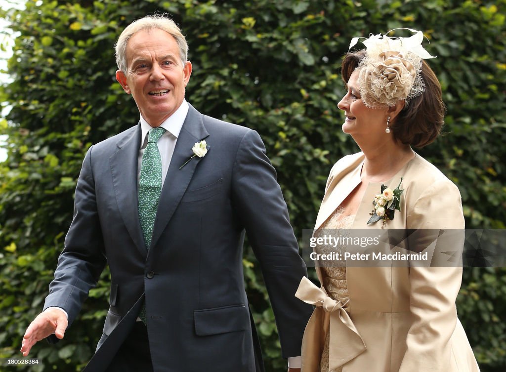 Tony Blair's Eldest Son Marries His Long Term Girlfirend At Family Home