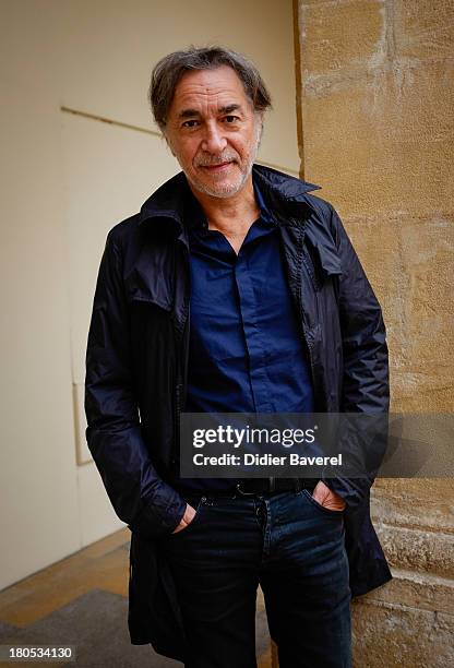 Richard Berry poses during the photocall of 'Lanester' at 15th Festival of TV Fiction on September 14, 2013 in La Rochelle, France.