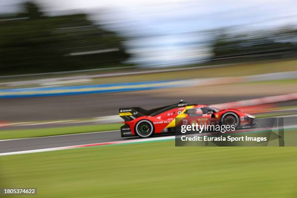 Ferrari Af Corse Ferrari 499P - Alessandro Pier Guidi / James Calado / Antonio Giovinazzi during the Free Practice at Fuji International Speedway on...