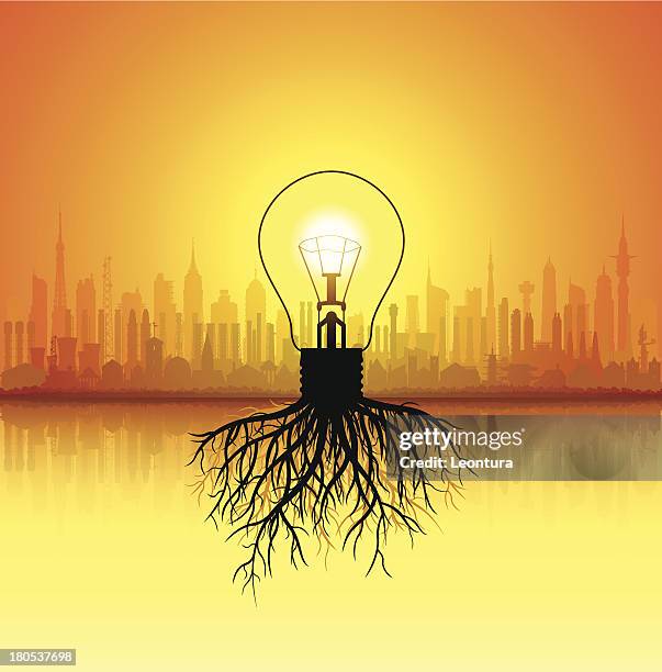 growing ideas - creation stock illustrations