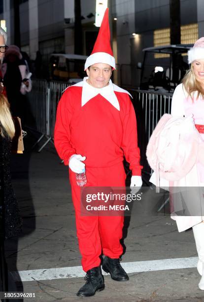 Chris Kattan is spotted dressed as elf on the shelf at the 91st Hollywood Christmas Parade on November 26, 2023 in Hollywood, California.