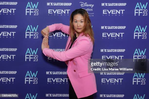 Xiaoye Zhou attends the Australian Womens Film Festival 2023 on November 21, 2023 in Sydney, Australia.
