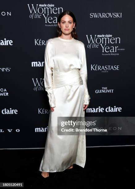 Jesinta Franklin attends the Marie Claire Women of the Year Awards 2023 at Museum of Contemporary Art on November 21, 2023 in Sydney, Australia.