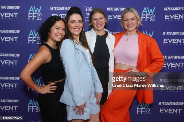 Guests attend the Australian Womens Film Festival 2023 on November 21, 2023 in Sydney, Australia.