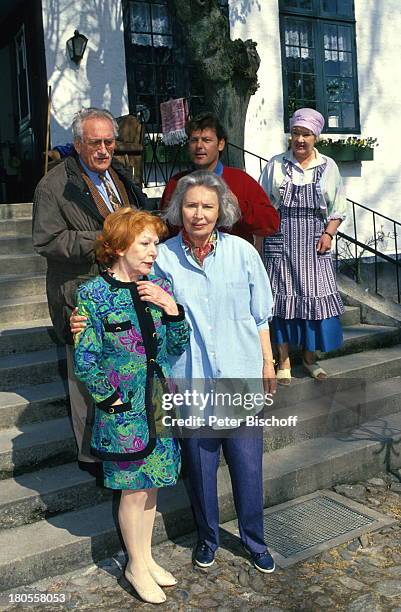 Gisela Trowe, Antje Weisgerber, Dieter;Eppler, Walter Plathe, Edith Behleit, "Der;Landarzt", ZDF-Arzt-Serie,