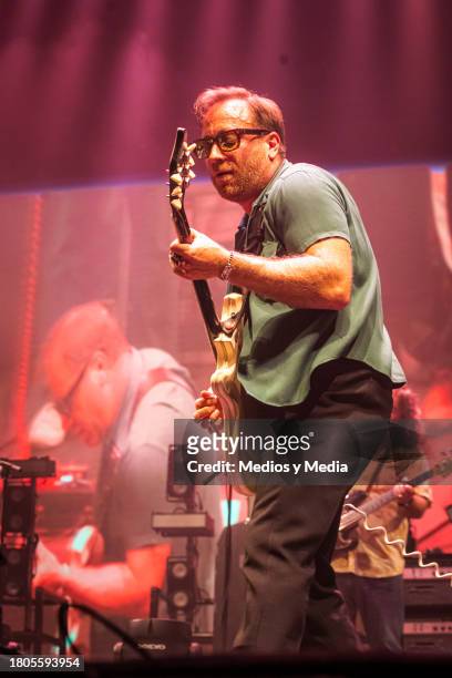 Dan Auerbach of The Black Keys performs during a concert at Showcenter on November 20, 2023 in Monterrey, Mexico.
