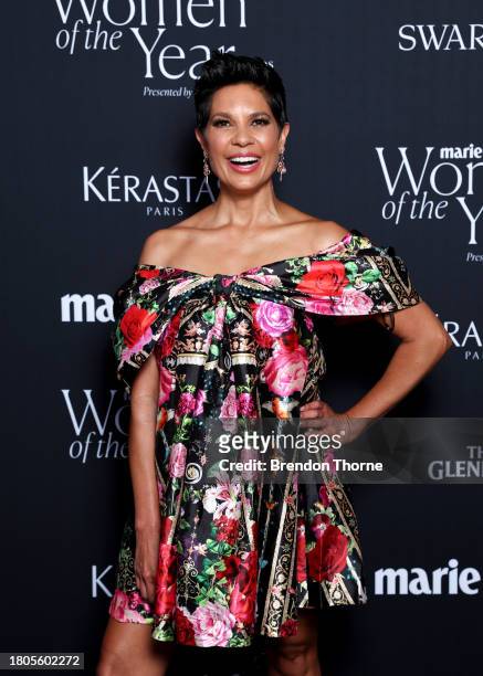 Narelda Jacobs attends the Marie Claire Women of the Year Awards 2023 at Museum of Contemporary Art on November 21, 2023 in Sydney, Australia.