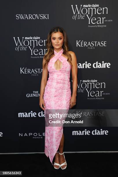 Naomi Sequeira attends the Marie Claire Women of the Year Awards 2023 at Museum of Contemporary Art on November 21, 2023 in Sydney, Australia.