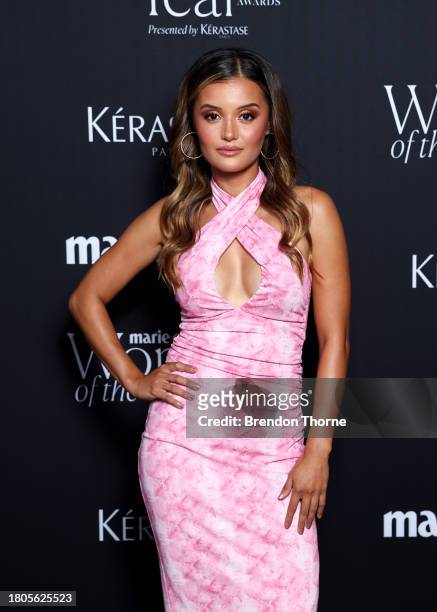 Naomi Sequeira attends the Marie Claire Women of the Year Awards 2023 at Museum of Contemporary Art on November 21, 2023 in Sydney, Australia.