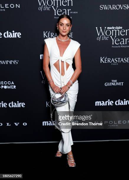Holly Boorman attends the Marie Claire Women of the Year Awards 2023 at Museum of Contemporary Art on November 21, 2023 in Sydney, Australia.