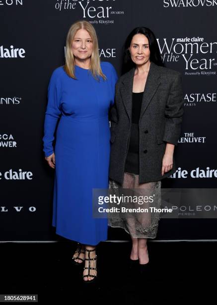 Bruna Papandrea attends the Marie Claire Women of the Year Awards 2023 at Museum of Contemporary Art on November 21, 2023 in Sydney, Australia.