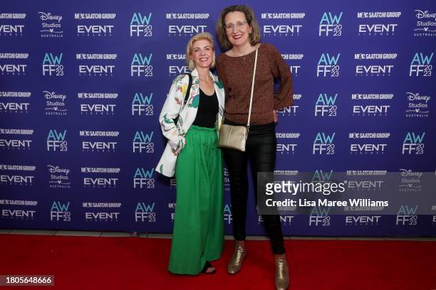 Edwina Waddy attends the Australian Womens Film Festival 2023 on November 21, 2023 in Sydney, Australia.