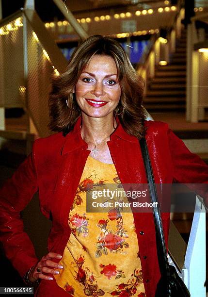 Maren Gilzer, "Berlin, Deutschland, Europaale-Brunch", vom;Studio Babelsberg, Berlin, Deutschland, Europa, Philharmonie,;Lederanzug, Handtasche,...