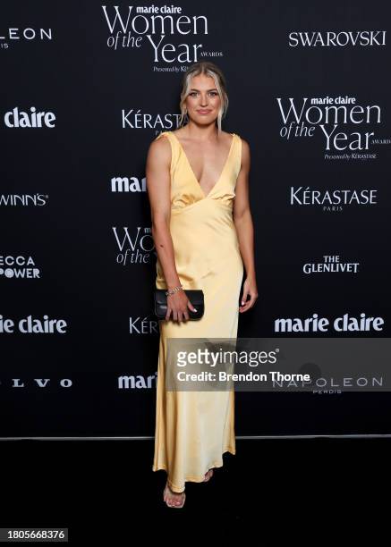 Charli Grant attends the Marie Claire Women of the Year Awards 2023 at Museum of Contemporary Art on November 21, 2023 in Sydney, Australia.