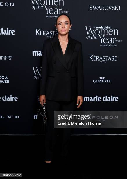 Kyah Simon attends the Marie Claire Women of the Year Awards 2023 at Museum of Contemporary Art on November 21, 2023 in Sydney, Australia.