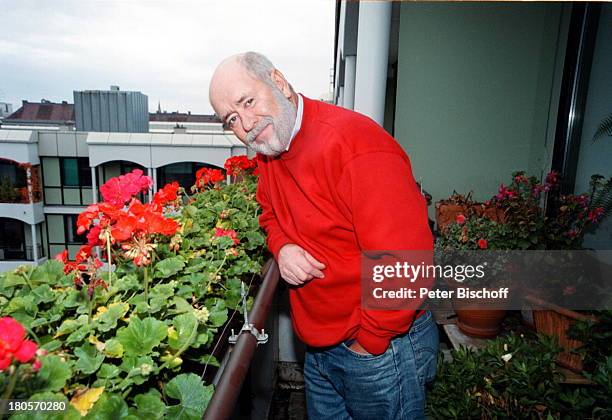 Ulf J. Söhmisch, Homestory, München,;Balkon, Blumen,