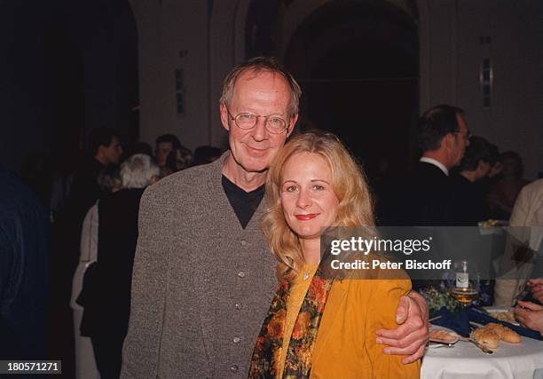 Hans-Peter Korff, Ehefrau Christiane Leuchtmann,;"Günter-Strack-Fernsehpreis 2000", Handelskammer, Hamburg,