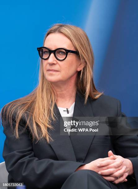 Anya Hindmarch attends the Global Investment Summit at Hampton Court Palace on November 27, 2023 in London, England. Led by Prime Minister Rishi...