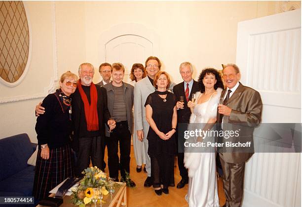 Herbert Köfer, Ehefrau Heike Knochee,;Dietmar Schönherr, Ehefrau Vivi Bach,;Wolfgang Lippert, Marion Lämmel;, Dr. Klaus Ulbricht;,;Verena Galts ,...