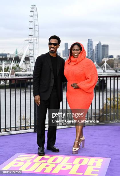 Danielle R Corey Corey Hawkins and Danielle Brooks attend