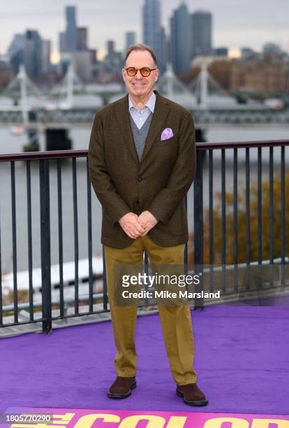 Scott Sanders attends "The Color Purple" Photocall at IET Building: Savoy Place on November 21, 2023 in London, England.