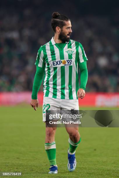 Francisco Roman Alarcon Suarez ''Isco'' of Real Betis is playing during the La Liga EA Sports match between Real Betis and UD Las Palmas at Benito...