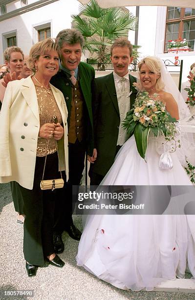 Alexandra Hofmann , Ehemann Dietmar Geiger, Marianne Hartl , Michae Hartl, Hochzeit von Alexandra Hofmann , Kirche...