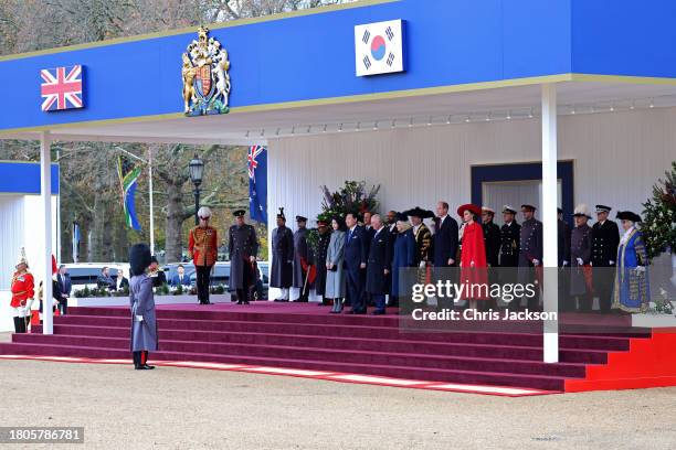 First Lady of South Korea, Kim Keon-hee, President of South Korea, Yoon Suk Yeol, Former Prime Minister and Secretary of State for Foreign,...