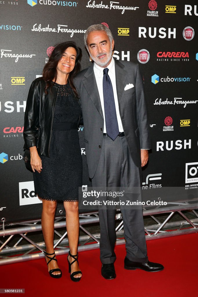 "Rush" The Movie Rome Premiere