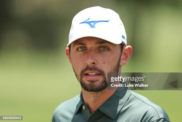 Marco Penge of England prior to the Joburg Open at Houghton GC on November 21, 2023 in Johannesburg, South Africa.